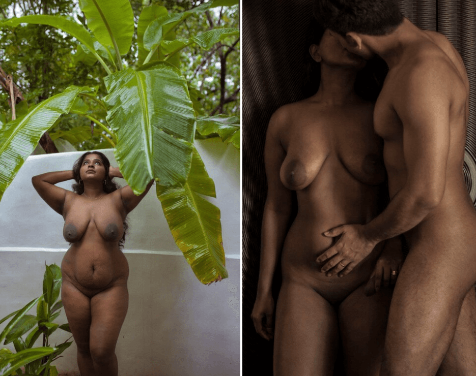 Desi Horny Naughty Couple Sexy Outdoor Full Nude Show Sexy Pics Collection