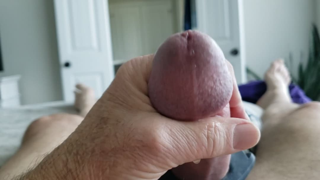 Gushing precum and cum