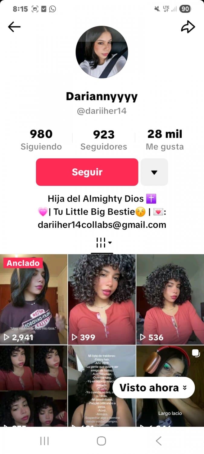 Darianny Hernandez Ciudad Juan Bosch (RD)?