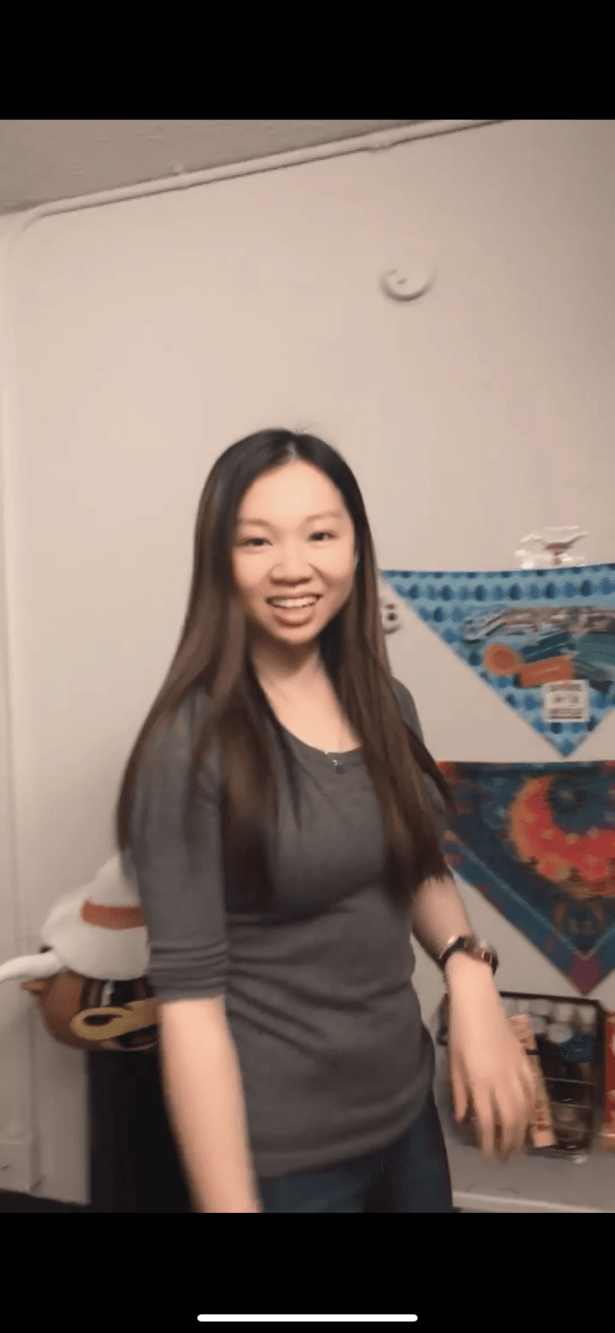 Asian bf gives up college gf’s nudes after lost bet