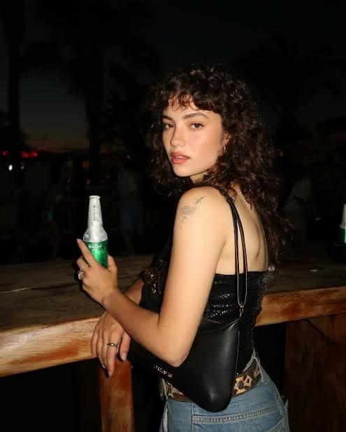 Sultry spanish actress Gabriela Andrada has sexy eyes and a perfect hourglass figure