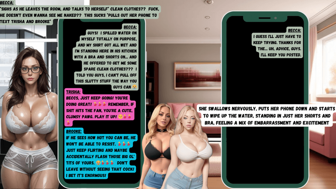 The Art Of Playing Spades 10: Good Advice (AI Art) [Becca 1, DJ 1, Trisha 2, Brooke 2]