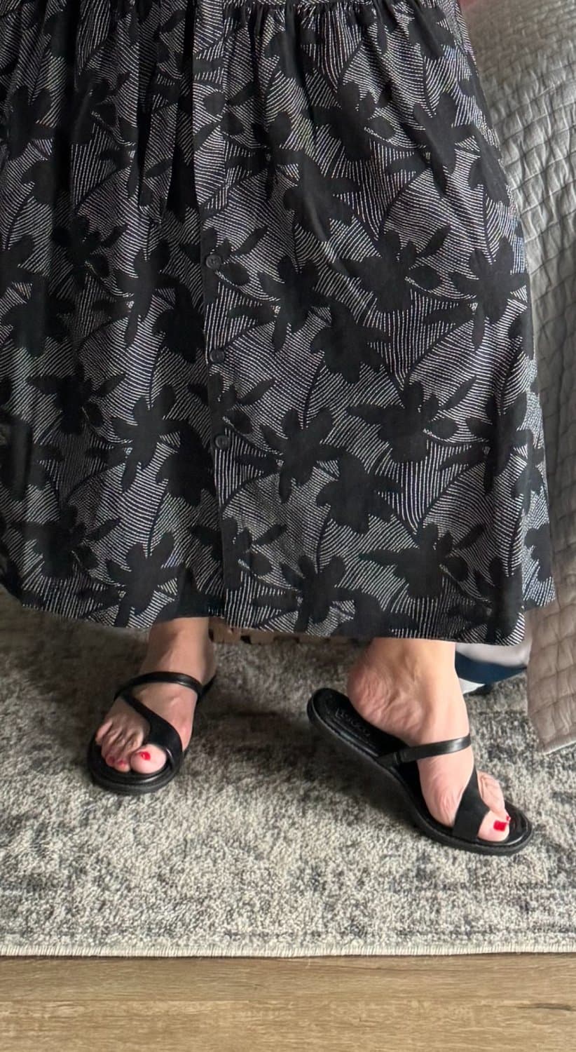 mother in law and feet