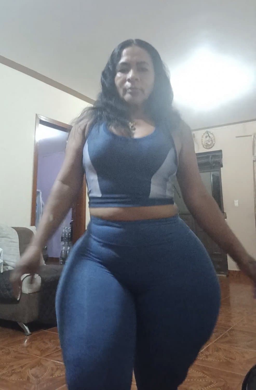 Big booty 50 year old latina milf - i’d knock the dust off that pussy…