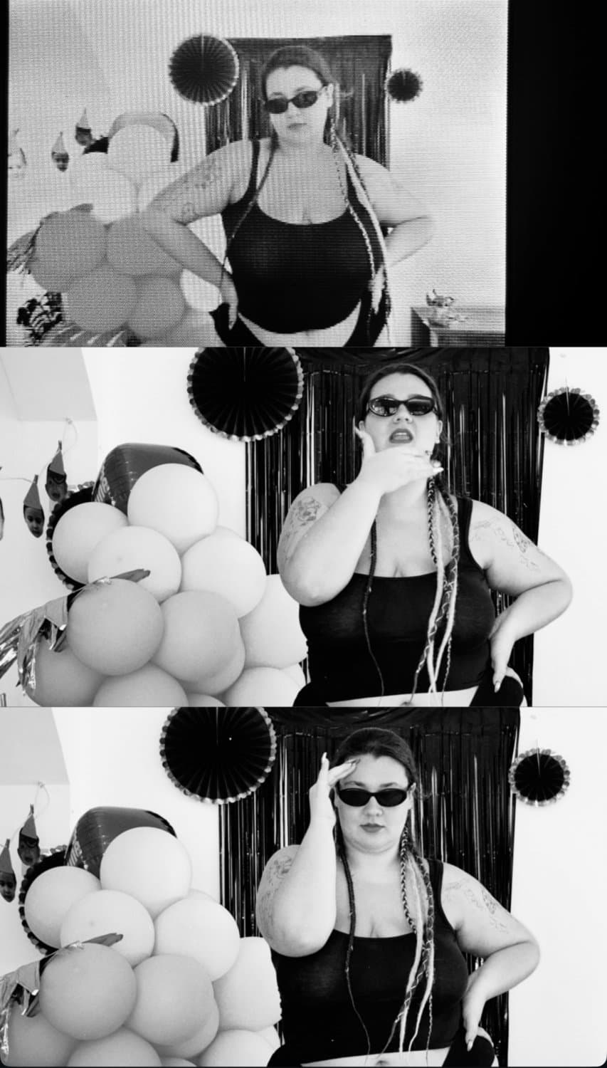 big boobs bbw showing her boobs under her Clothing