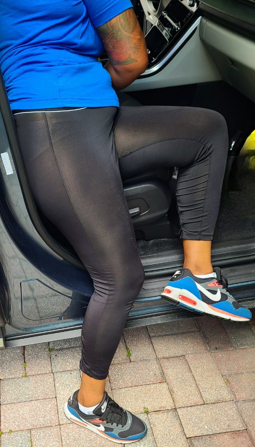 Indian fuckmeat loves when strangers slap her ass and walk away always showing panty in see tru.