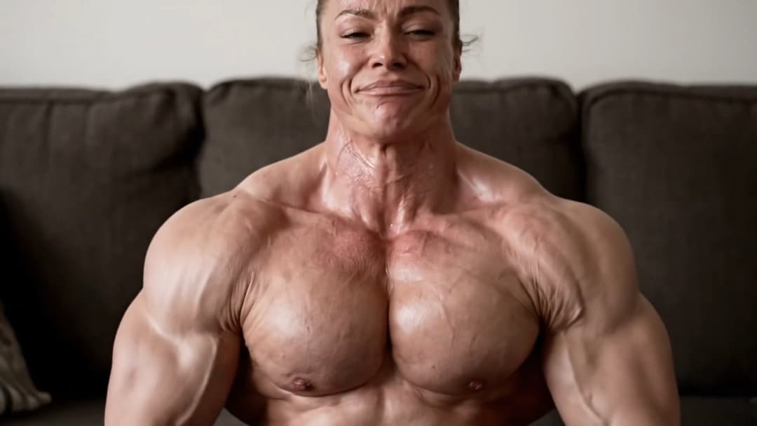 Hypertrophic muscular nudism