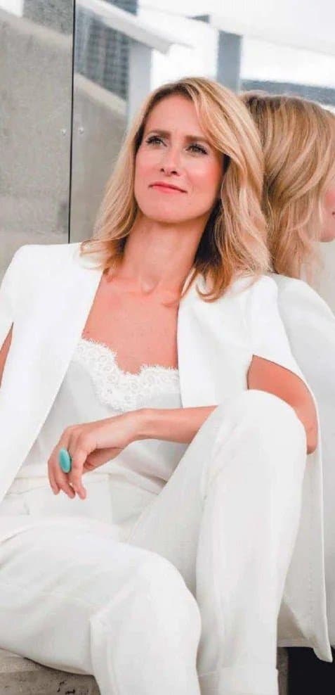 Estonian prime minister Kaja Kallas is tall, slender, sexy. My vote as a freaky milf that loves cock