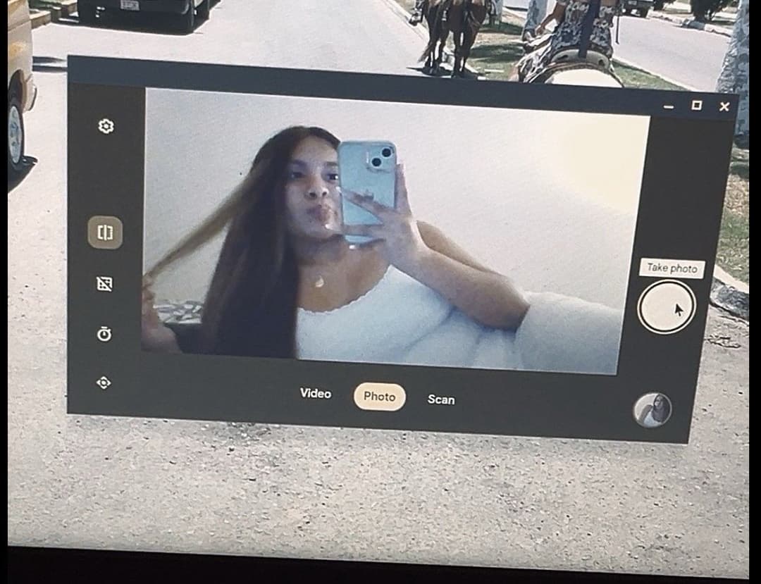 My actual girlfriend