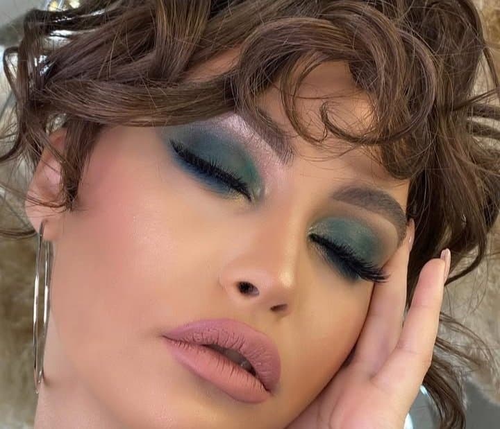 Sexy glamour woman face