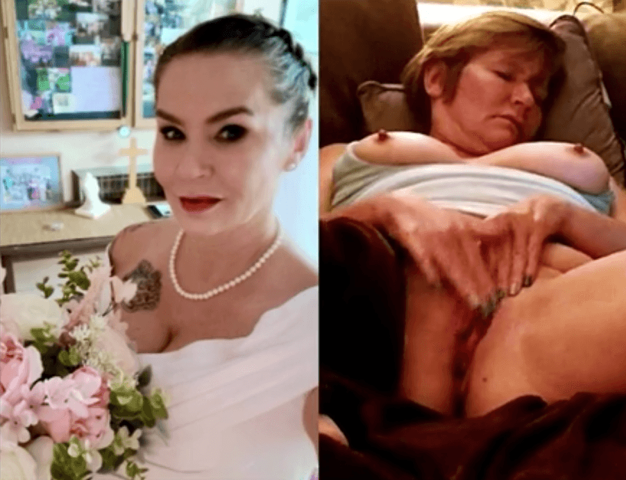 Submissive Mature Milf get pissed on, cummed on and fucked