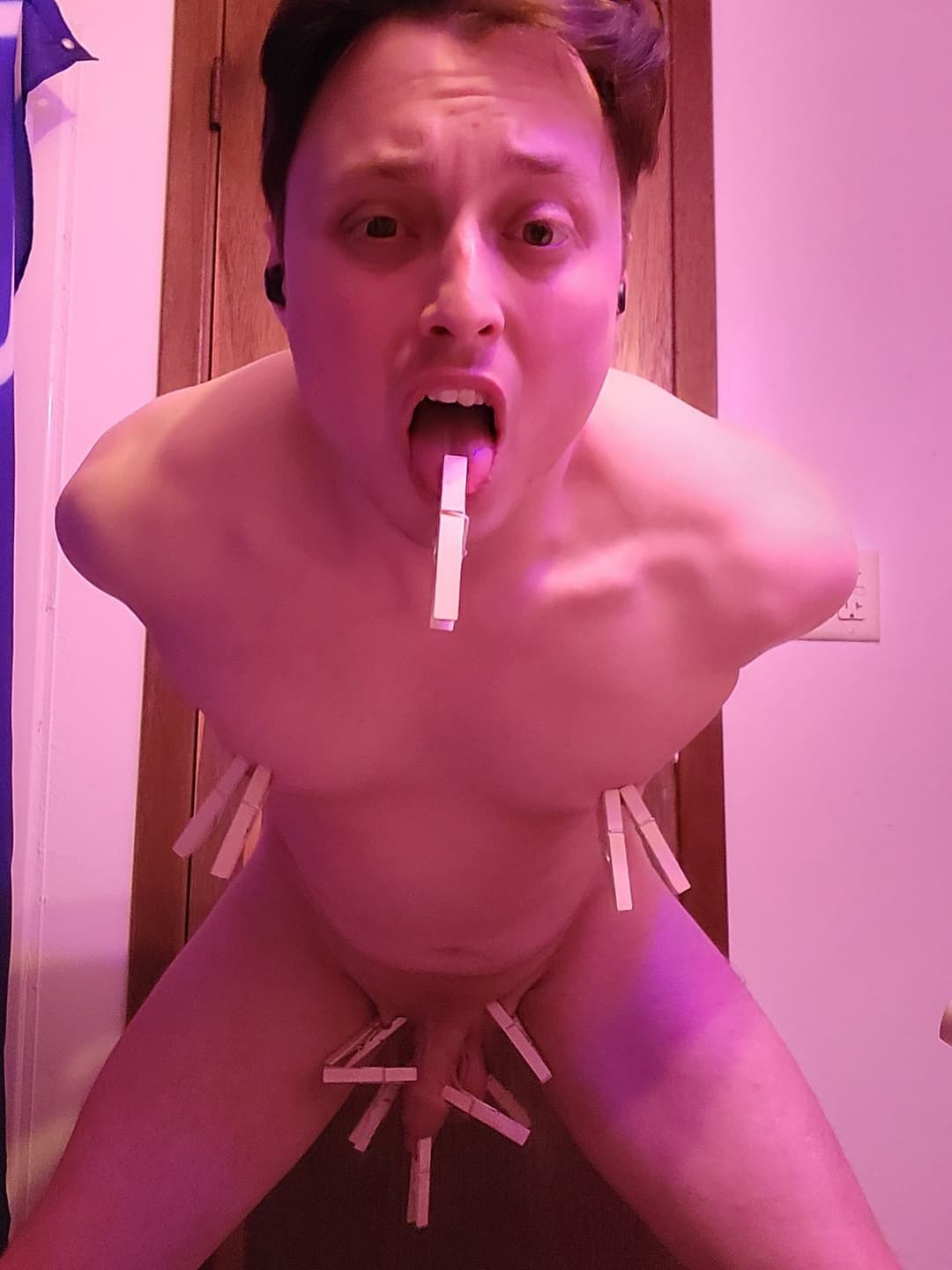 Tyler Presley faggot clothespin pain slut