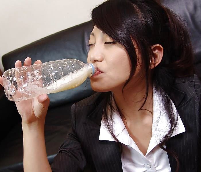 Cum sommelier naughty girls savoring Lotta cum loads