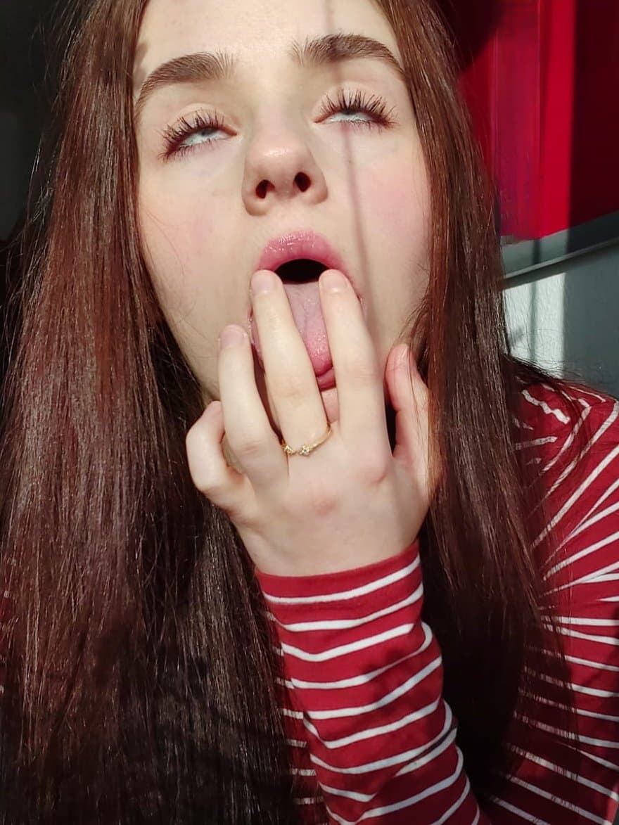 Sexy big tits teenslut Lotti 3xp0sed 2