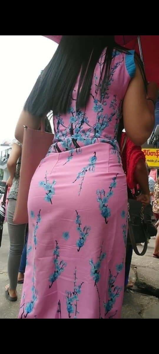 Walking behind her is blessed