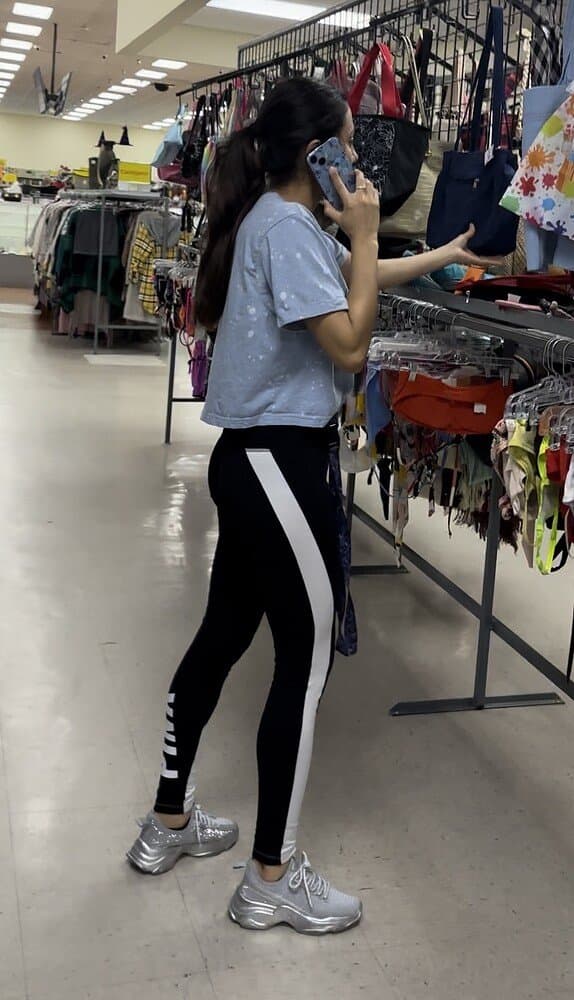 Fit latina in leggings at walmart