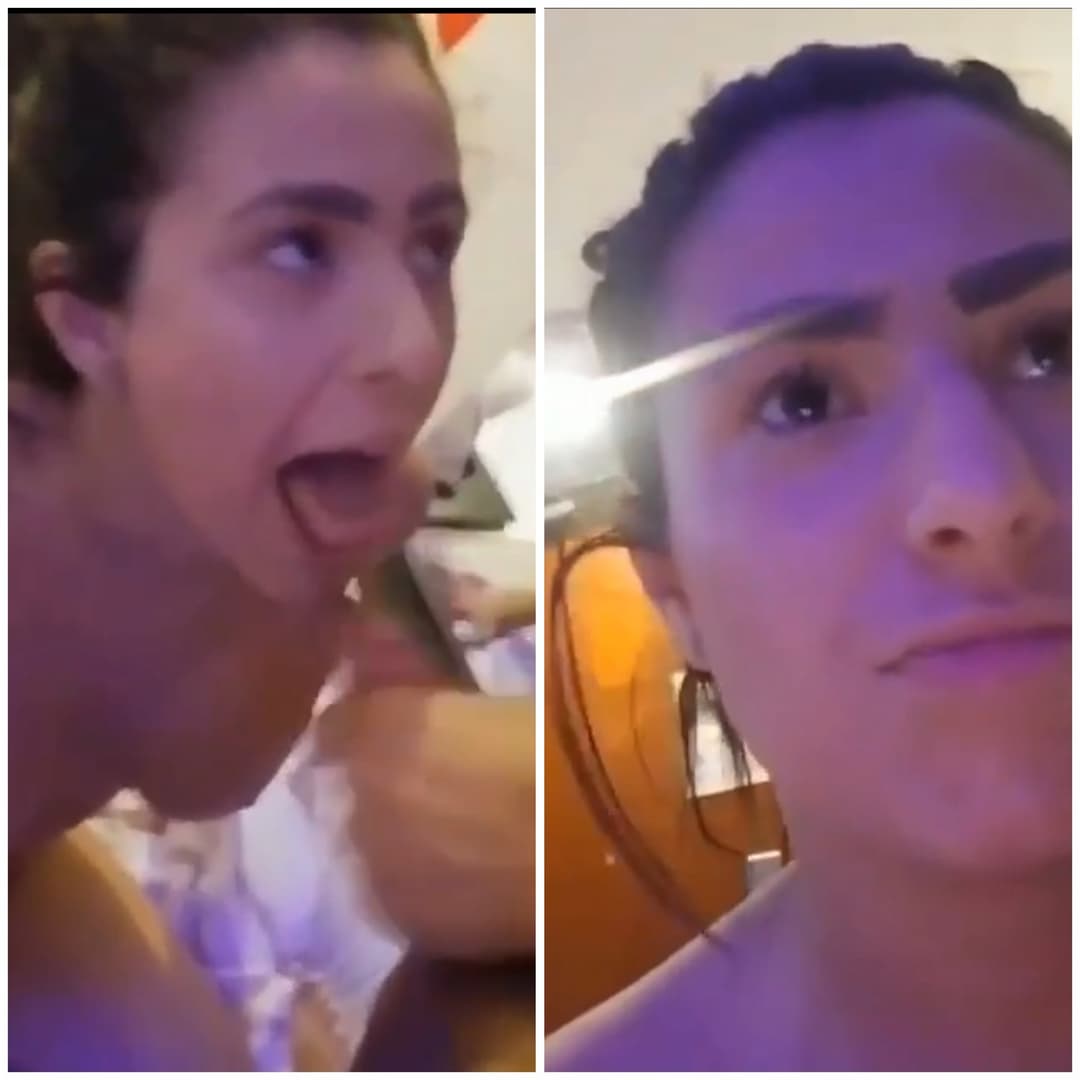 Poor girl, she was really in the mood for a big facial but the guy fails to cum at this moment.