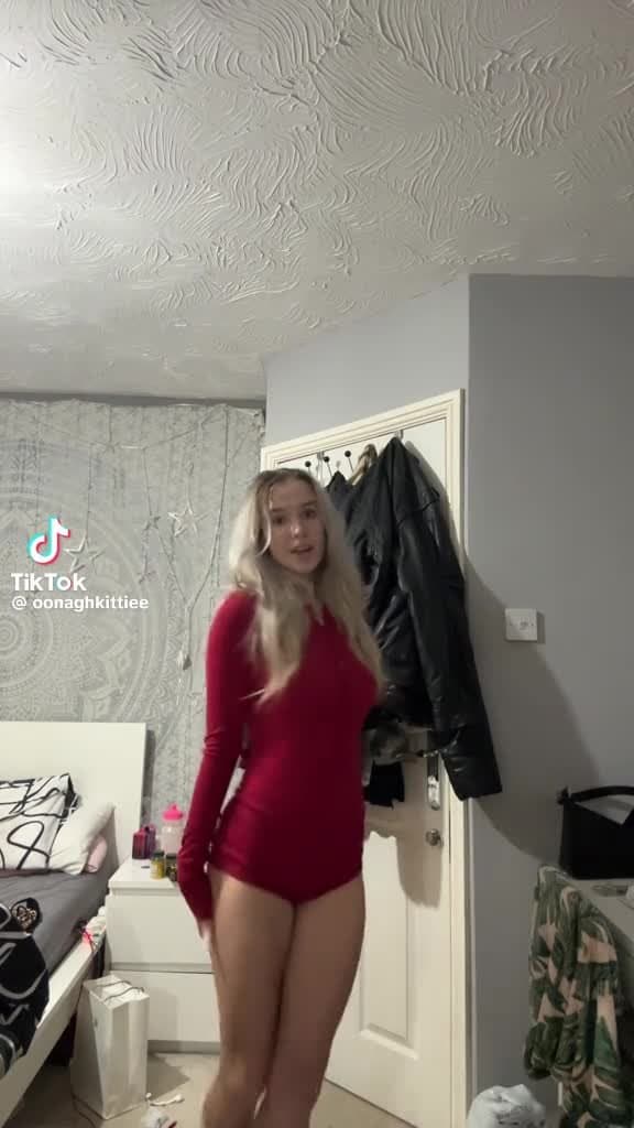 Daddy’s little cumslut showing off her tight ass. She’s such a teasing little whore. Fucking bitch