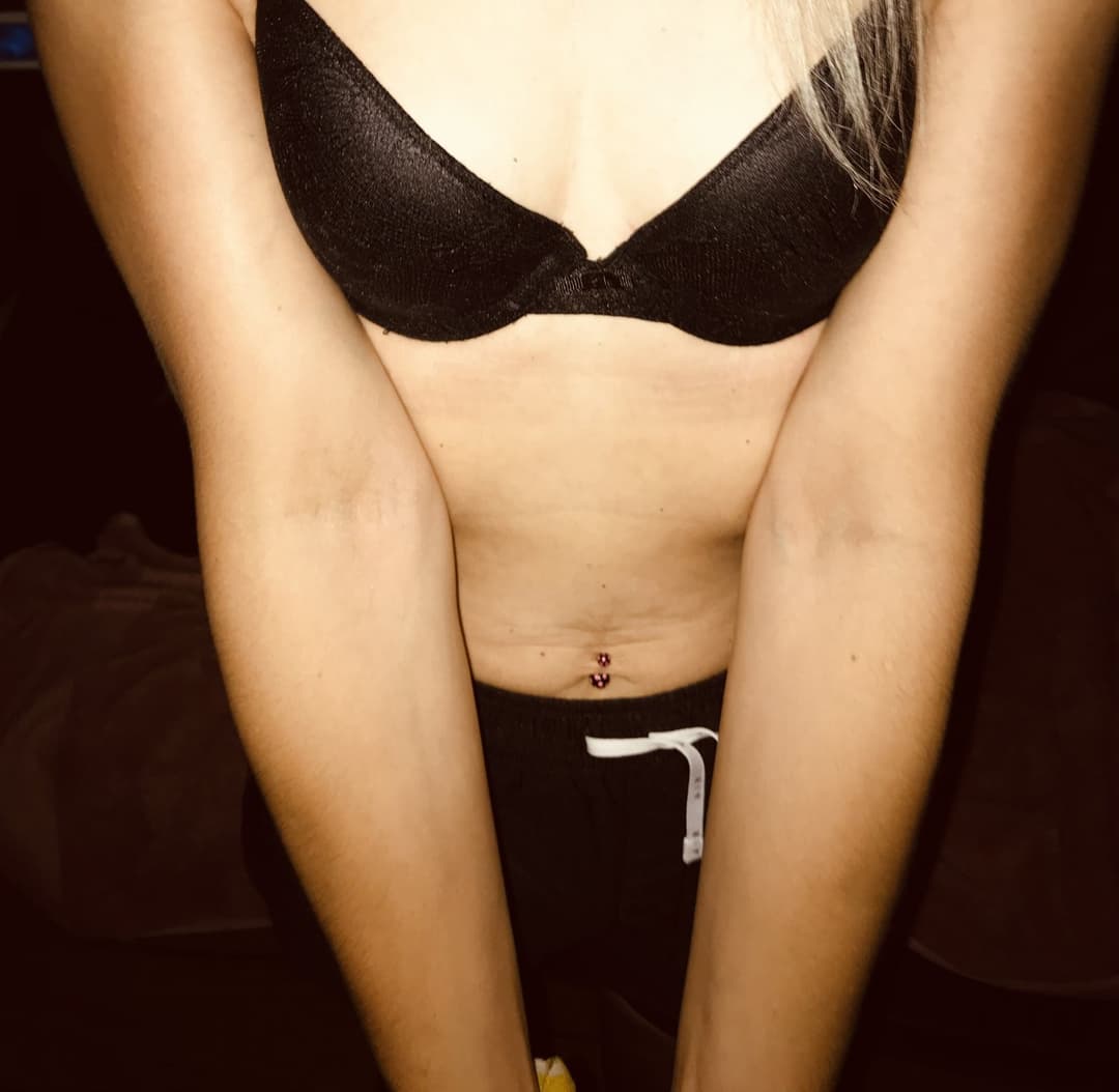 English milf fit tight gym body tattoos piercings