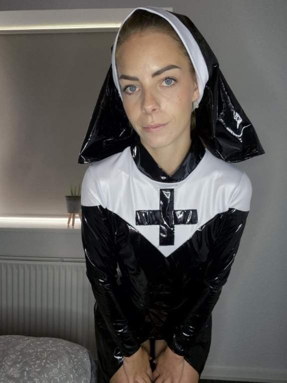 My GF as PVC Nun