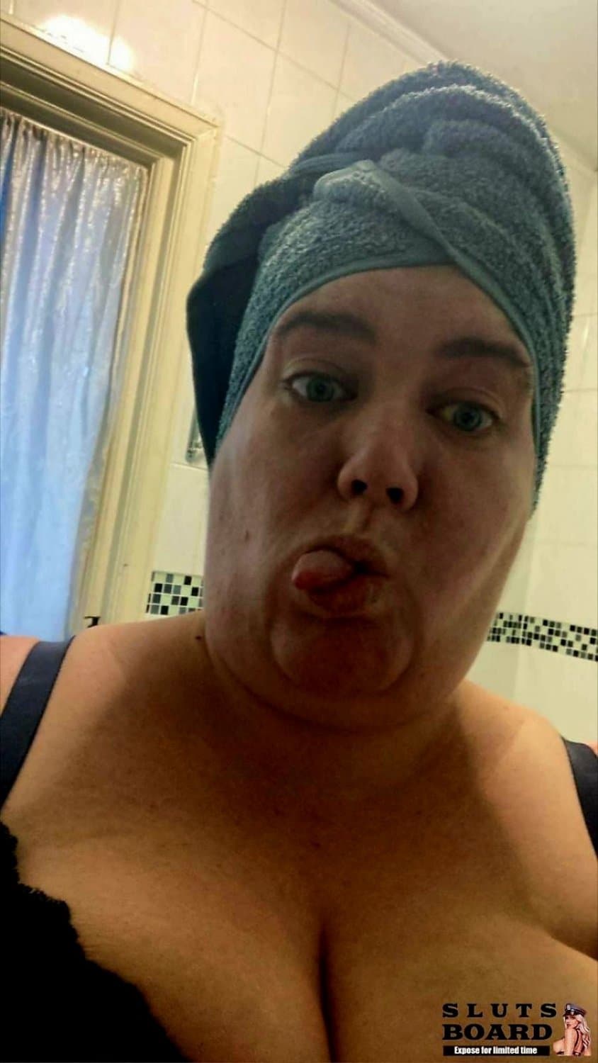 Big tittied barmaid Toni Brown from Chester who’s always after cock