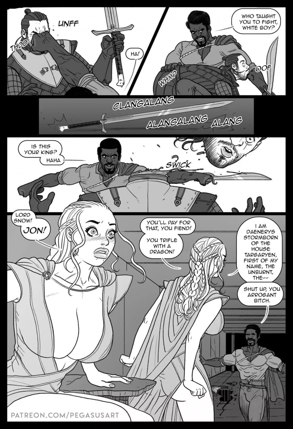 [comic] game of thrones blacked