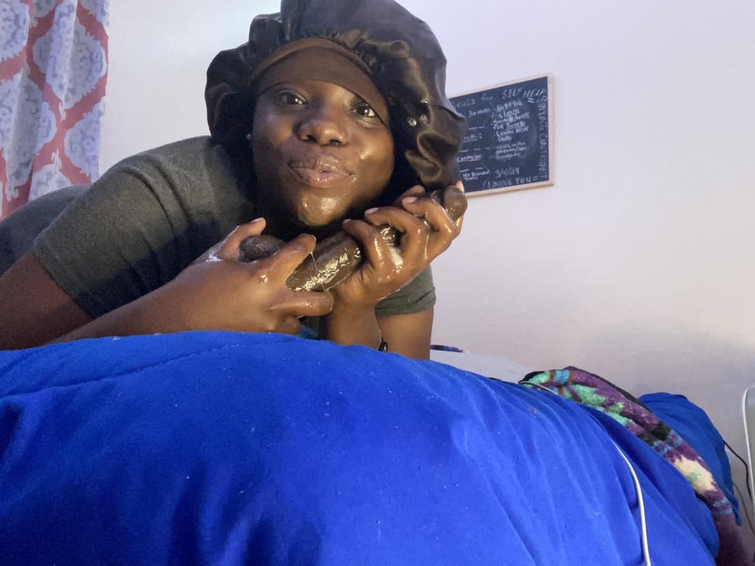 Young nasty black slut