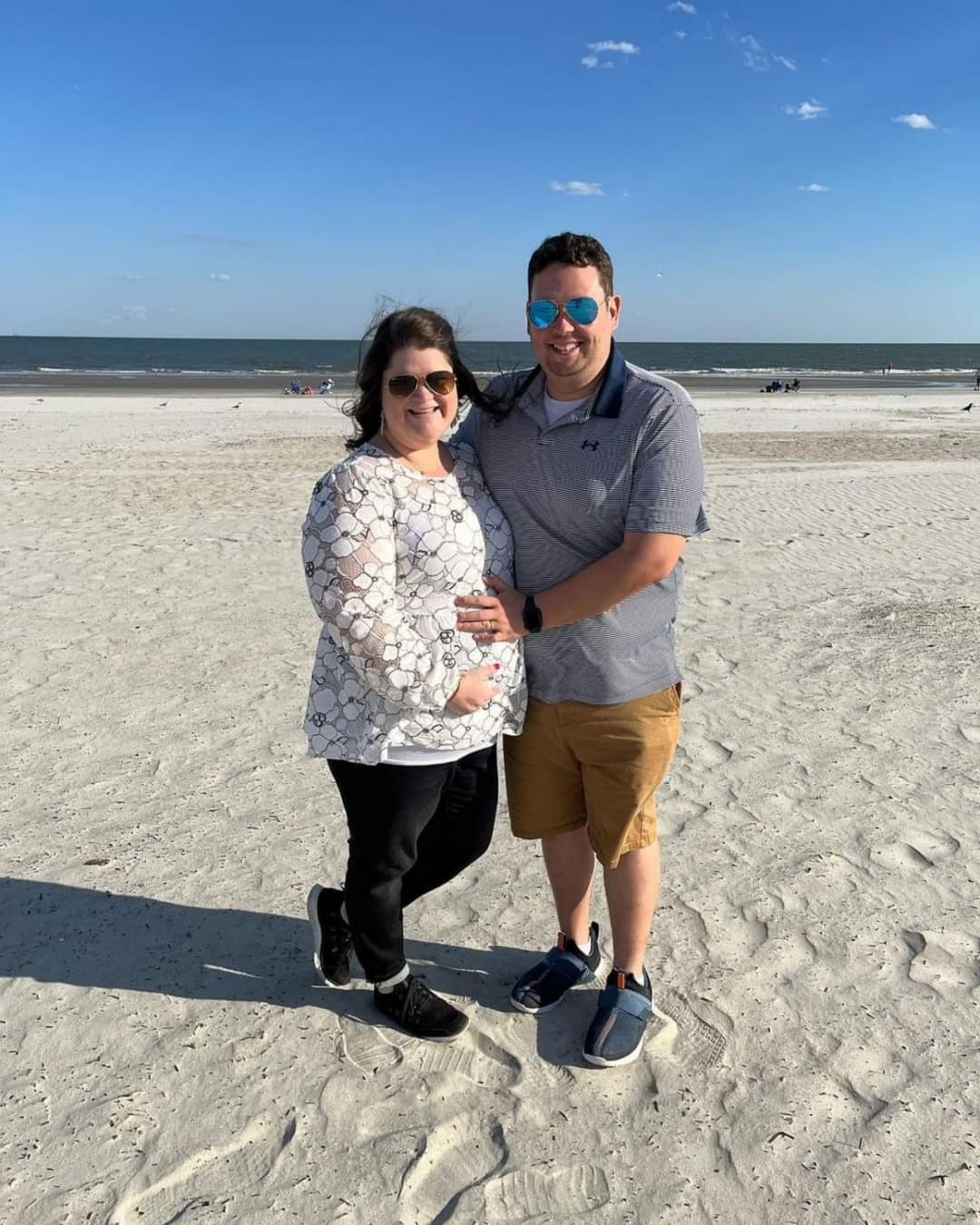 She is pregnant with someone else’s baby