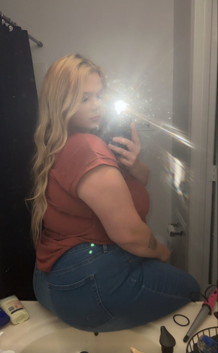 Lesbian Makeout In Bathroom