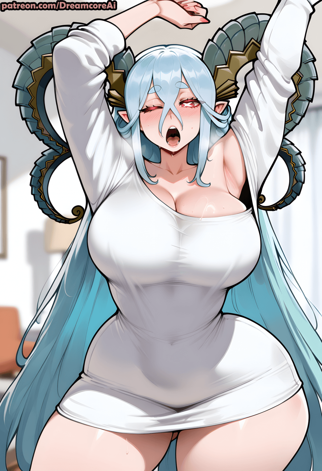 Tiamat | anime hentai 3d comics AI generated ahegao rule34 animation big tits ass pawg NSFW