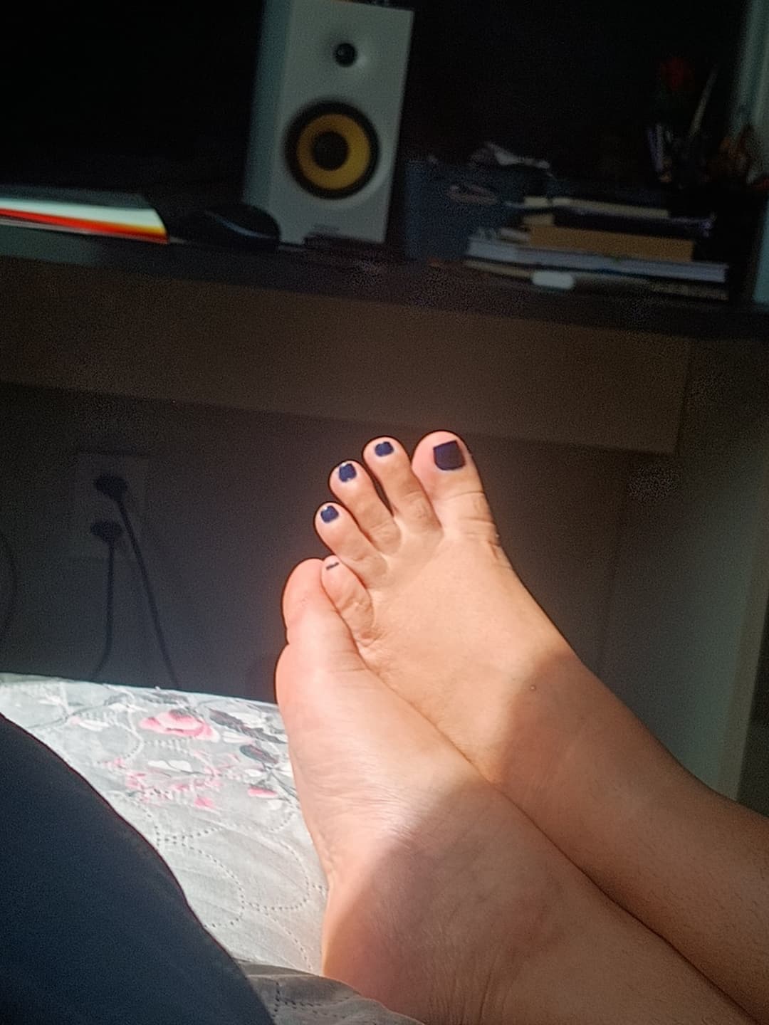 Candid feet I made of my roommate some time ago