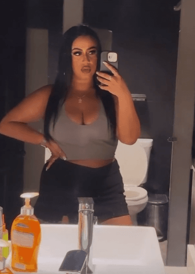 Former curvy classmate Angela