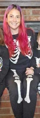 Erin goes on the G G W bus to get naked and masturbate herself to orgasm with a light dildo