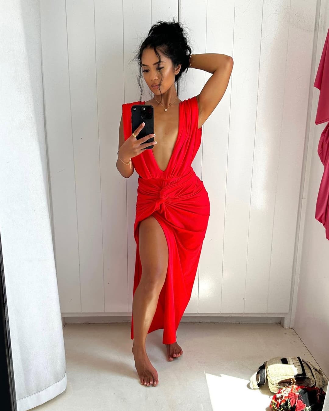 asian fitness model ass feet soles maria robles part two