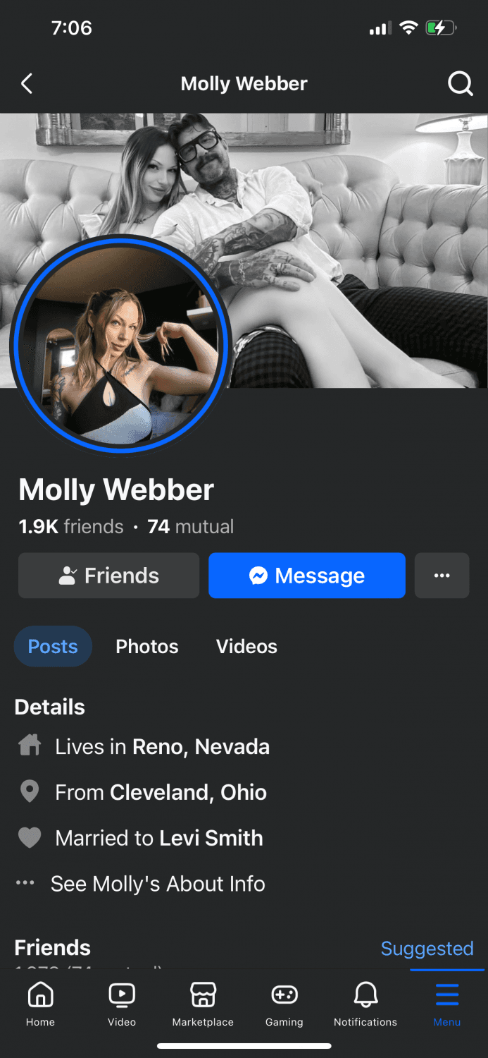 Facebook slut Molly Webber goes by Sommer Brooke online and is a pain slut that drinks piss