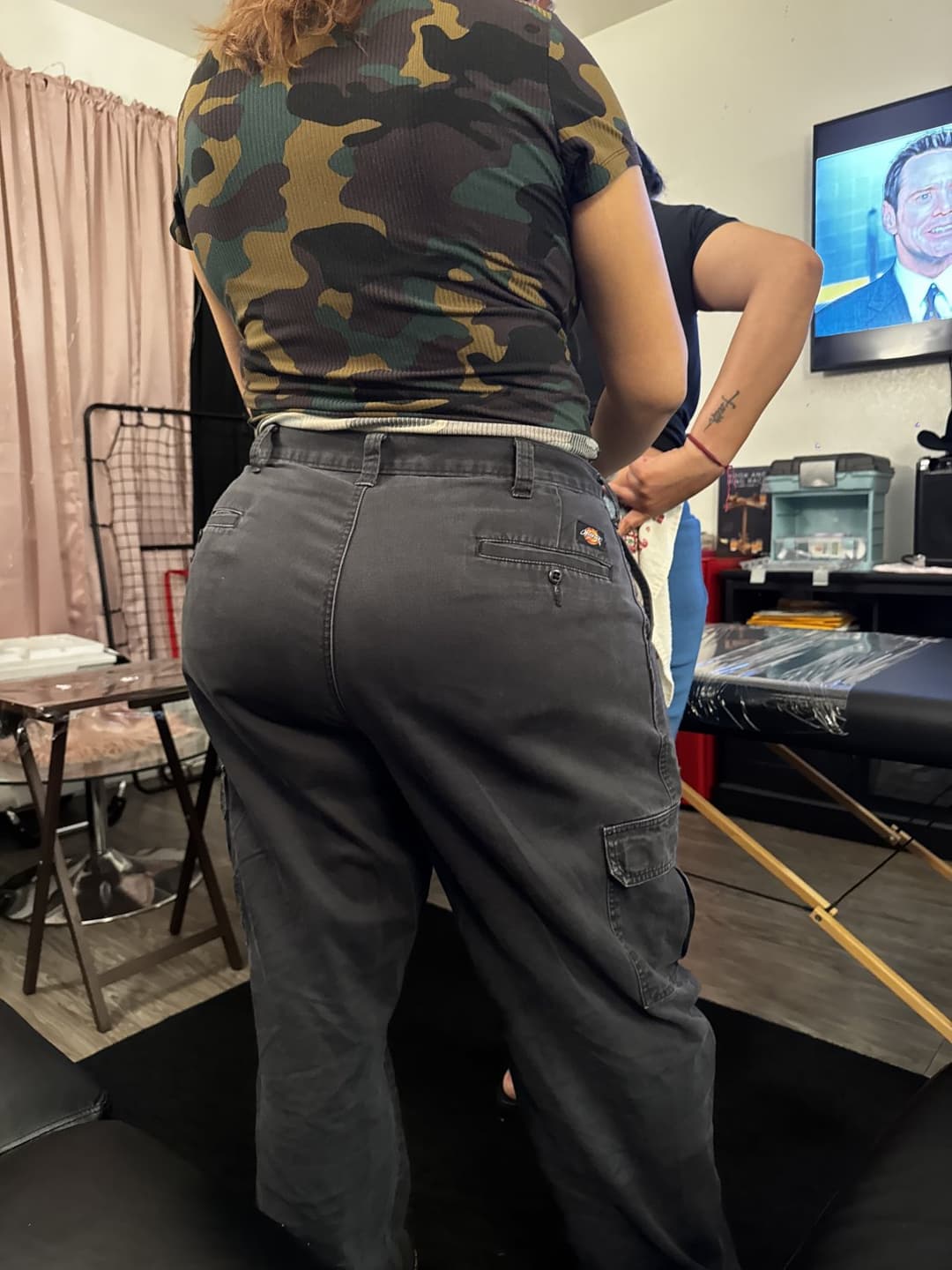 My Friend with a Huge Ass Candid Creep Shots (Still editing the other Restroom videos I have)