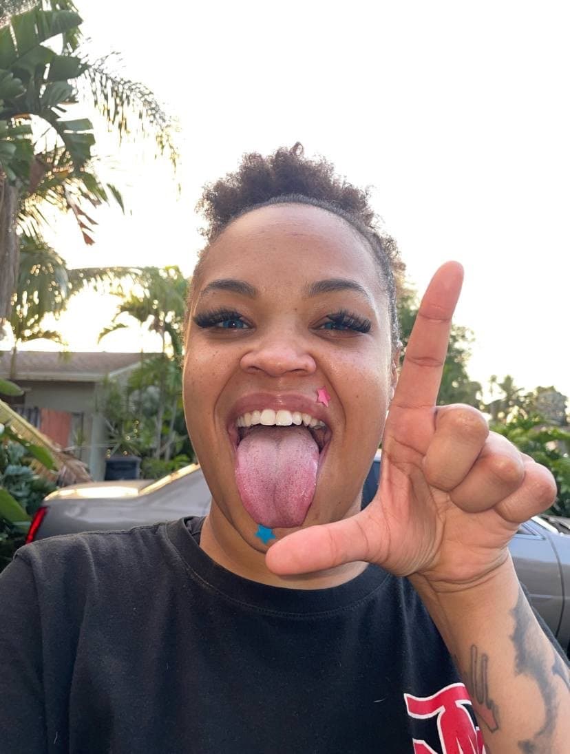 made the slut do all this in public ??even random people were watching her