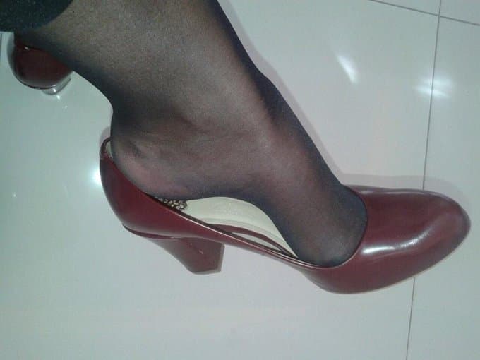 Hot Arches of Turkish Flight Attendant