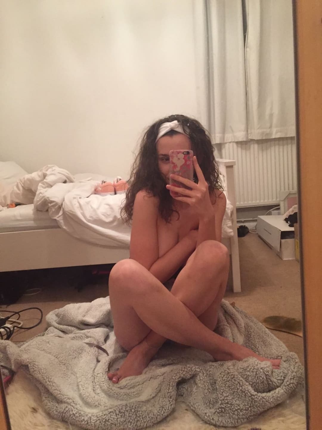 19yo busty exgf Neev with huge 34DD tits