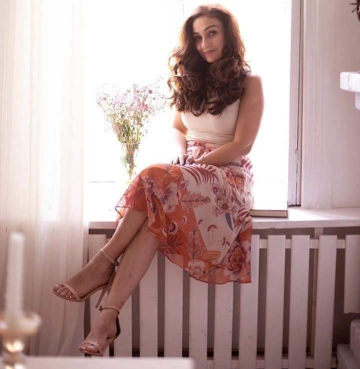 Sexy glamour feet pedicure woman