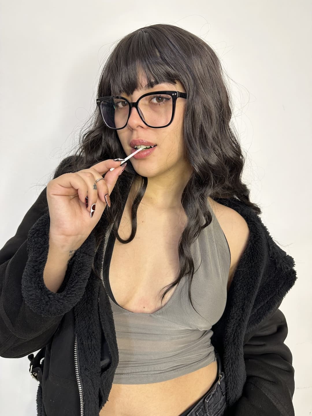 You gotta love it when I lick and suck you like a lollipop