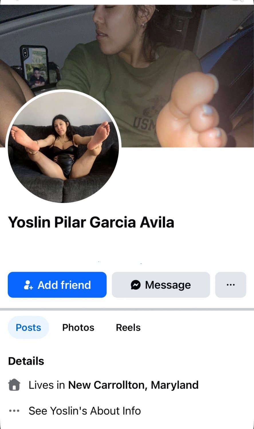 Nasty body Yoselin Pilar Garcia- new Carrolton Maryland loves to eat man ass and show gaped asshole