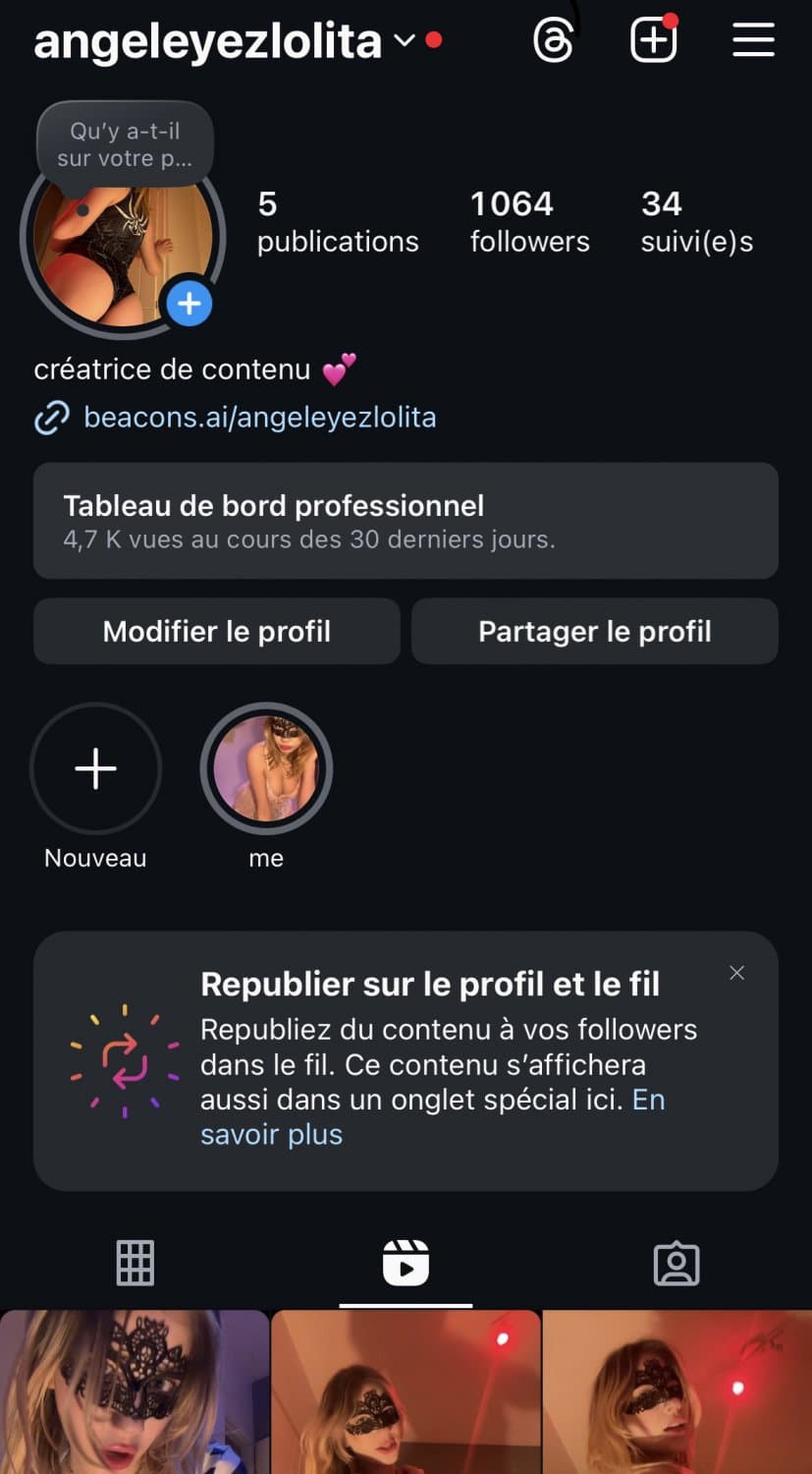 "Wild Young French Blonde – Full Version on MYM"??