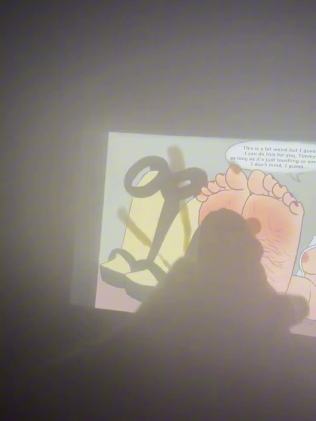 Cumming all over Timmy’s Moms Sexy Soles and Heels