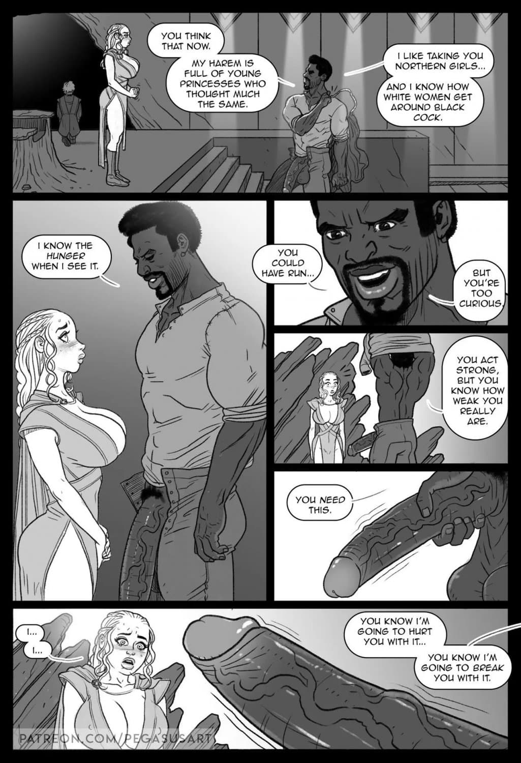 [comic] game of thrones blacked
