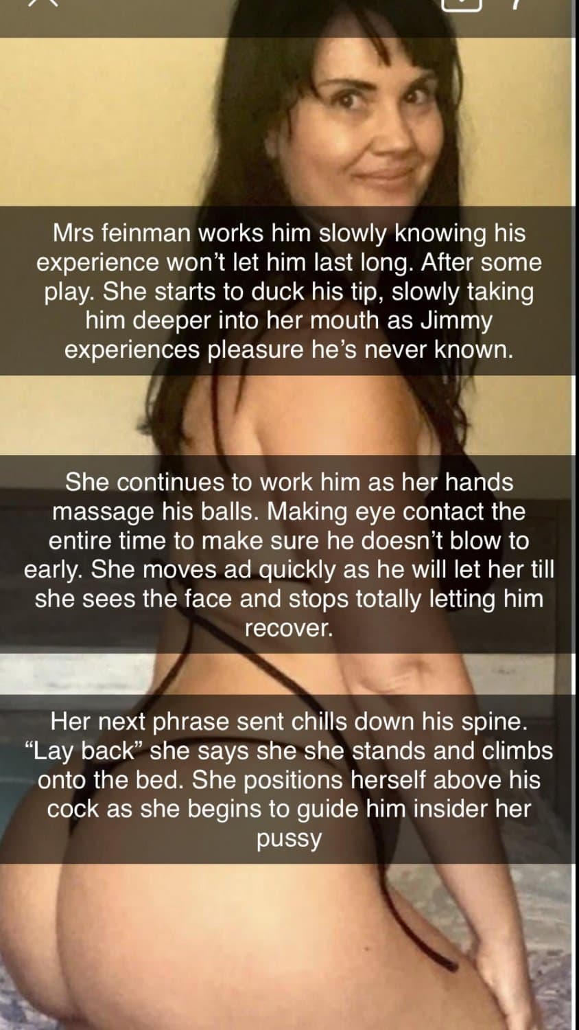 Best Friends mom takes her sons friends virginity (Caption Story)