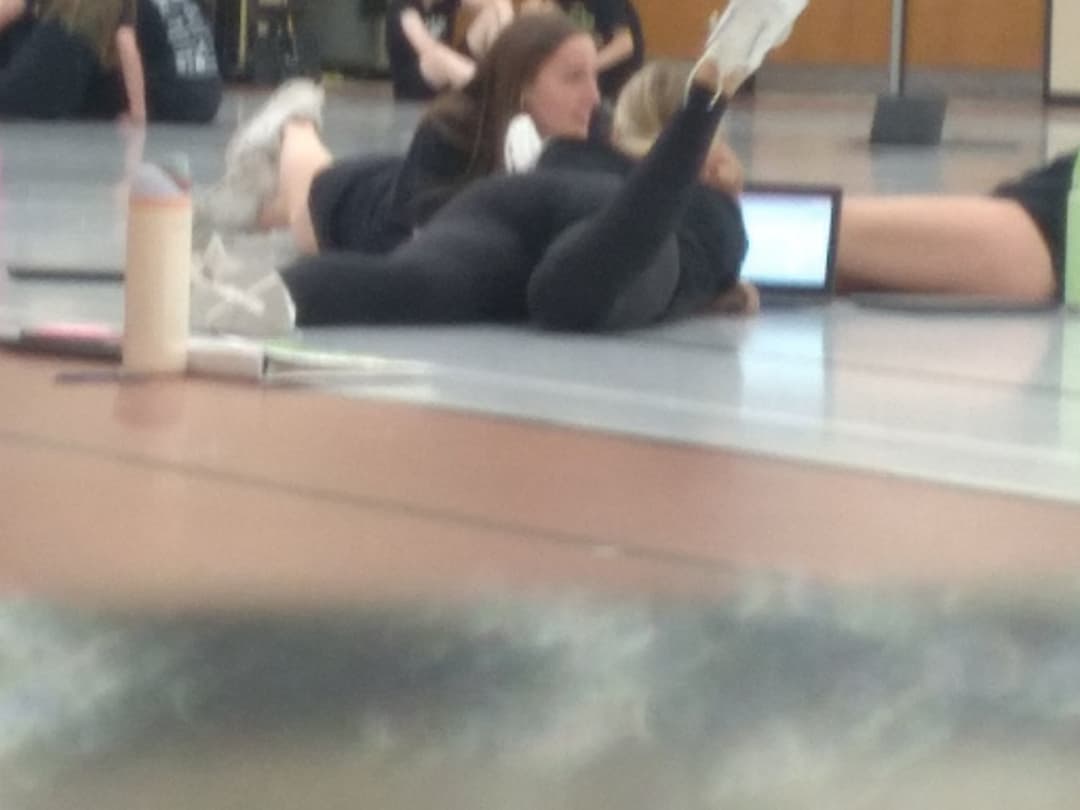 18 yr old Phoebe caught me taking creepshots of her cute ass