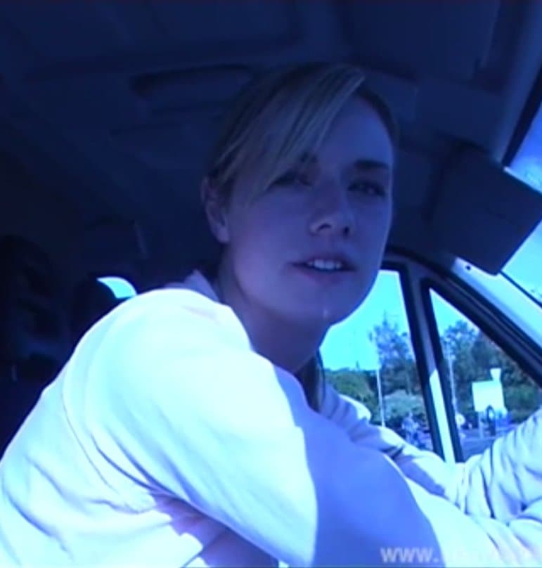 UK Blonde Teen Delivery Driver IR Gangbang