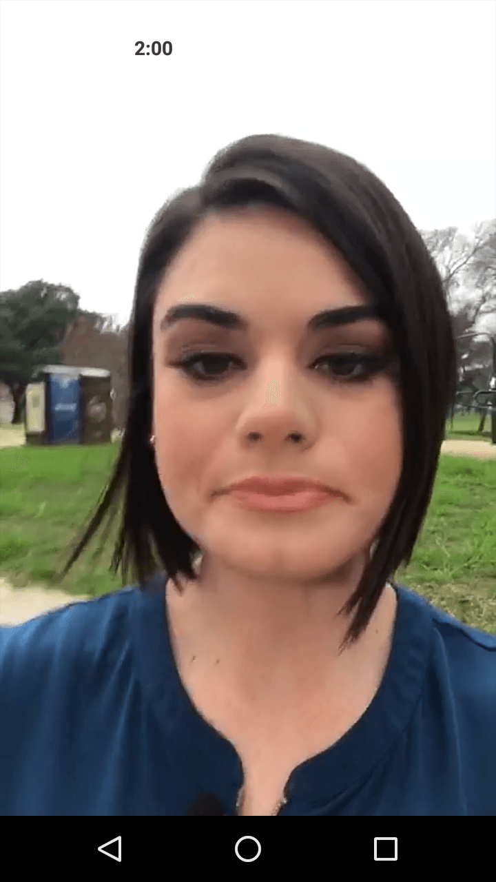 News anchor Camilla Rambaldi