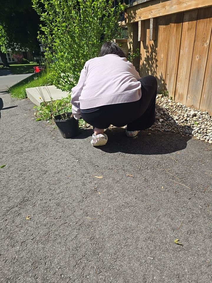 Creepshots of my mom working hard